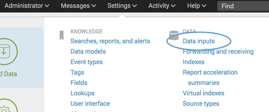 splunk inputs.conf xml