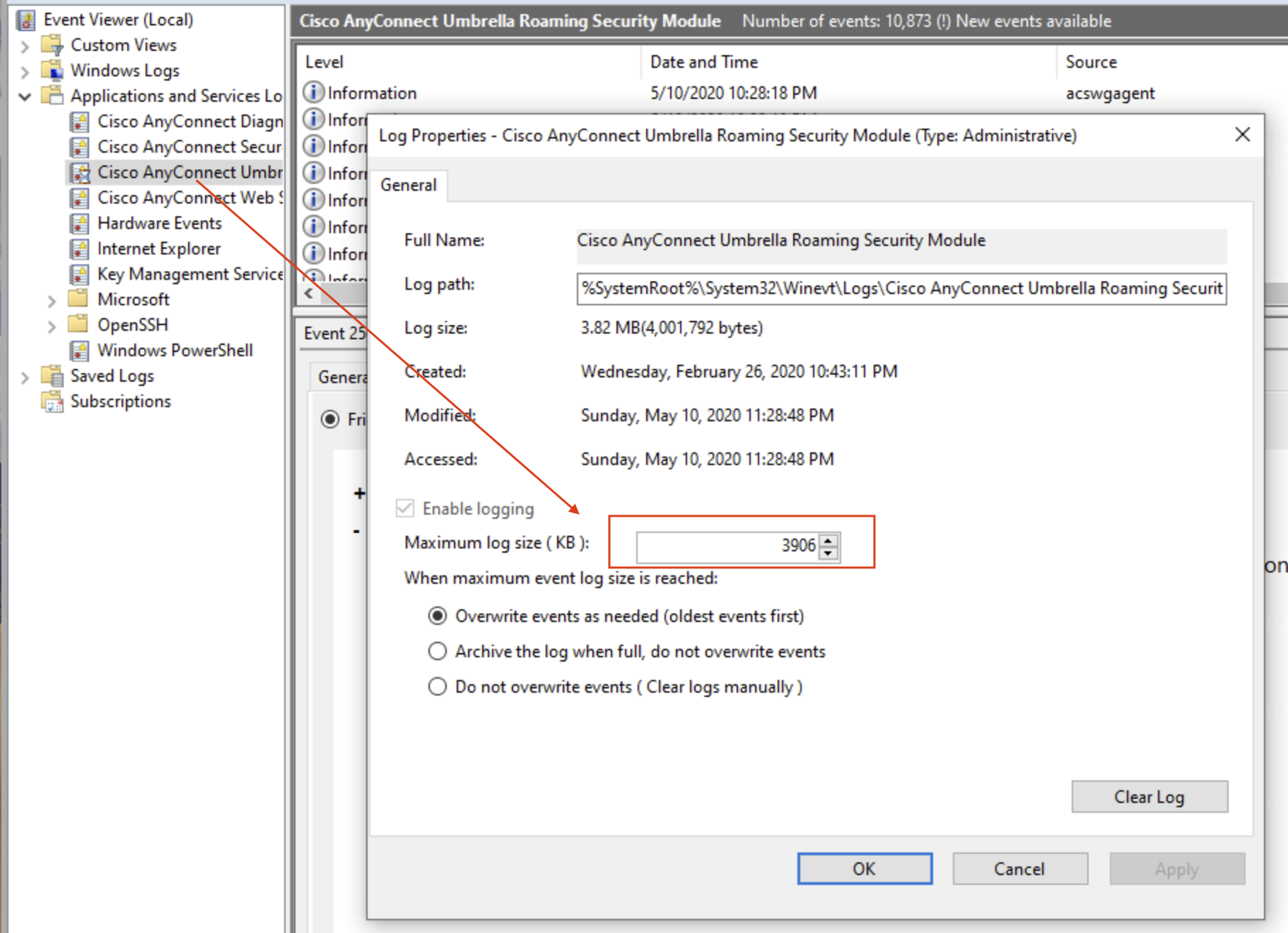 customize cisco anyconnect client mac